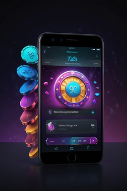 Smartphone med casinoapp